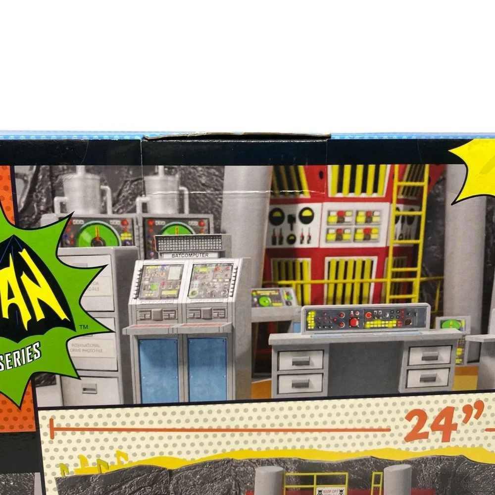 Batman Classic‎ TV Series 66 Batcave Playset by McFarlane Toys Batman Retro NEW